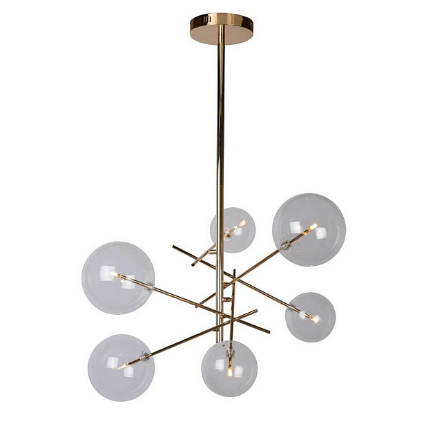 Подвесная светодиодная люстра Lucide Alara 46412/06/10 изображение Подвесная светодиодная люстра Lucide Alara 46412/06/10 Фото №