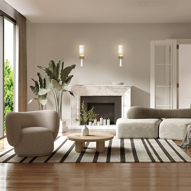 Настенный светильник Maytoni Bianco MOD224WL-01BS1 Фото № 2