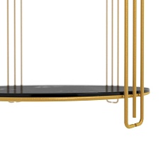 Кофейный стол Sheffilton SHT-CT34 золото/черный мрамор 2502873003 4