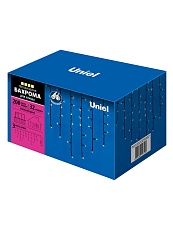 Уличная светодиодная гирлянда Uniel бахрома 220V теплый белый ULD-B3010-200/TBK Warm White IP67 UL-00003934 3