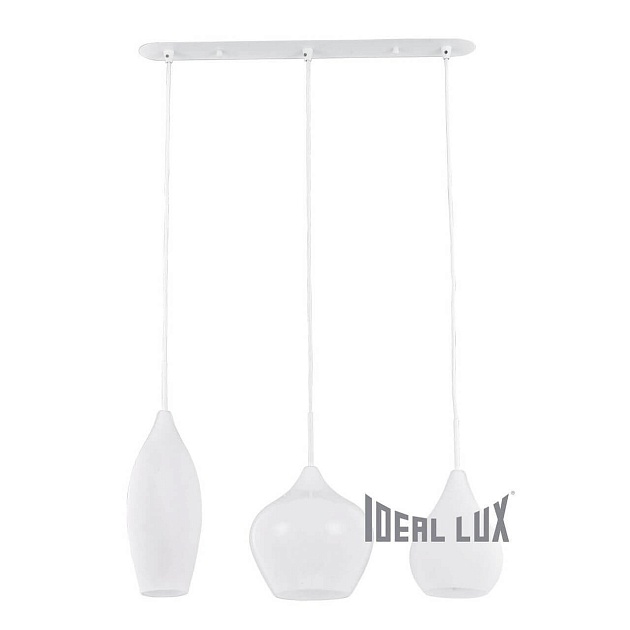 Подвесной светильник Ideal Lux Soft SP3 Bianco 111858 Фото № 