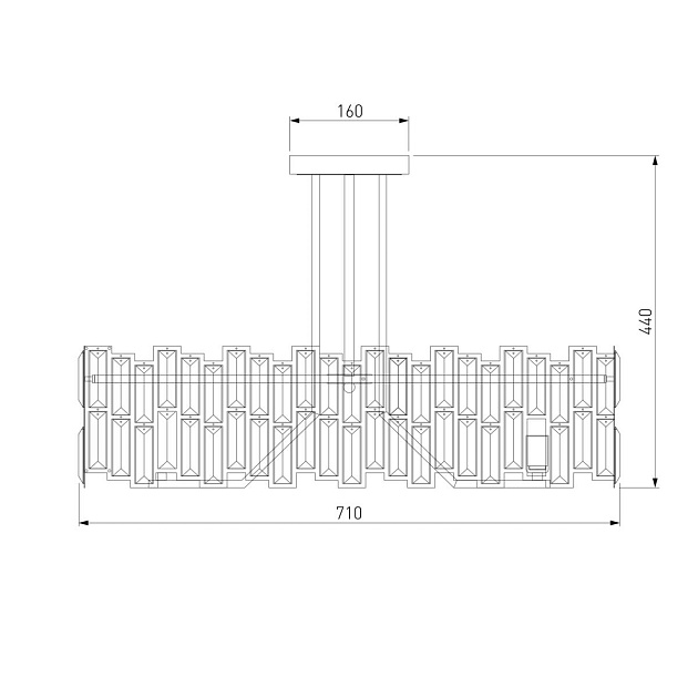 Потолочная люстра Bogates Zolletta 339/8 Strotskis Smart изображение 3 Потолочная люстра Bogates Zolletta 339/8 Strotskis Smart Фото № 3