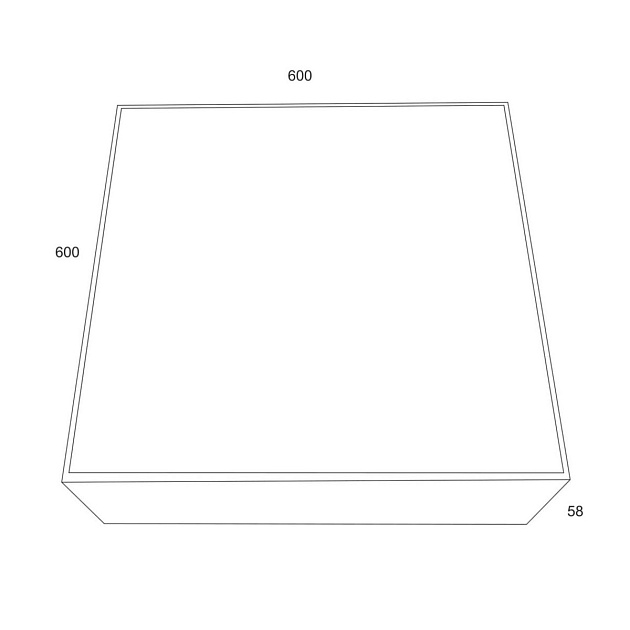 Потолочный светодиодный светильник Maytoni Technical Zon C067CL-L96B4K Фото № 2