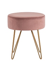 Пуф Stool Group Спейси велюр пыльно-розовый vd-spacy-b15 1