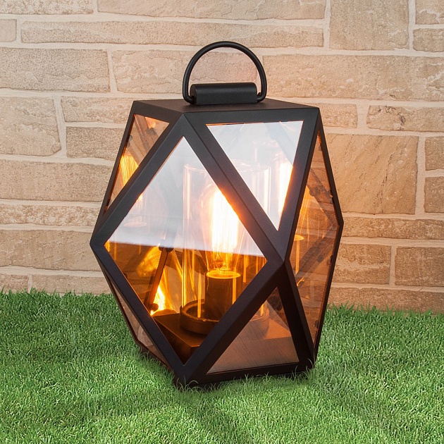 Уличный светильник Elektrostandard Ambra 35133/S черный a056234 Фото № 2