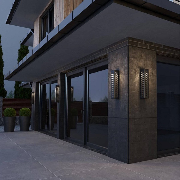 Уличный настенный светодиодный светильник Novotech Street Netz 359287 изображение 6 Уличный настенный светодиодный светильник Novotech Street Netz 359287 Фото № 6