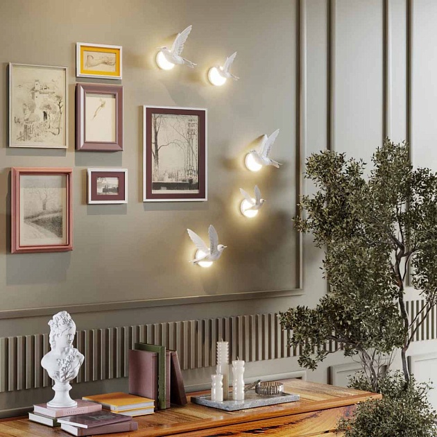 Настенный светильник Odeon Light COLOMBELLA 4341/3WLA изображение 3 Настенный светильник Odeon Light COLOMBELLA 4341/3WLA Фото № 3