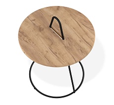 Журнальный стол Sheffilton SHT-CT36 дуб тортуга/черный муар 5890981201 3