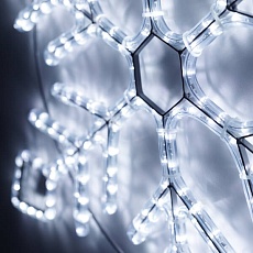 Светодиодная фигура Ardecoled Снежинка ARD-Snowflake-M9-900x900-360Led White 034256 2