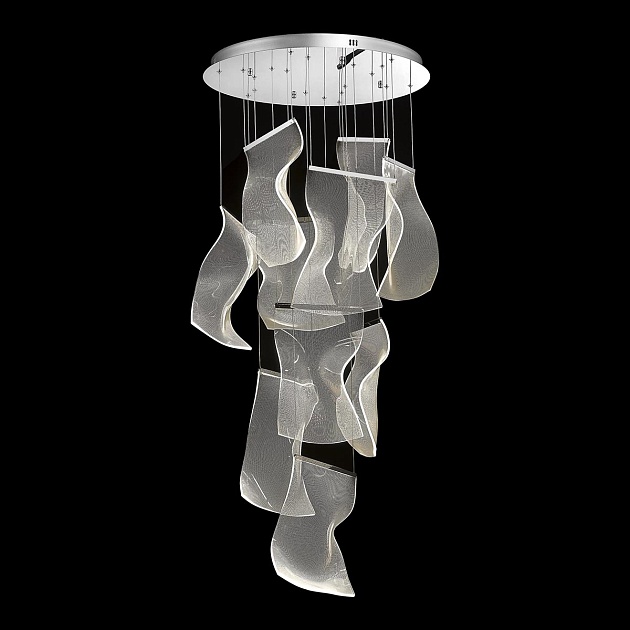 Каскадная светодиодная люстра Wertmark Hanna WE451.10.103 Фото № 