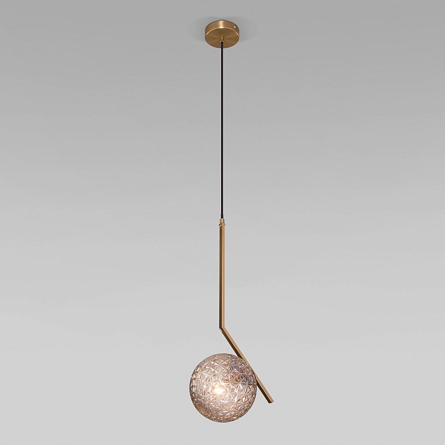 Подвесной светильник Eurosvet Shape 50213/1 латунь Фото № 