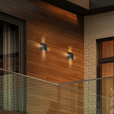 Уличный настенный светодиодный светильник Duwi Nuovo LED 24274 1 3