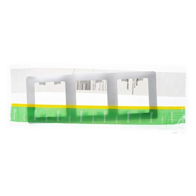 Рамка 3-постовая Schneider Electric Glossa перламутр GSL000607 Фото № 