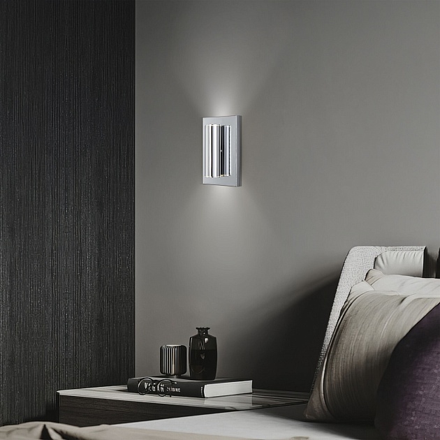 Настенный светильник Eurosvet Adamson 70142/2 хром изображение 4 Настенный светильник Eurosvet Adamson 70142/2 хром Фото № 4