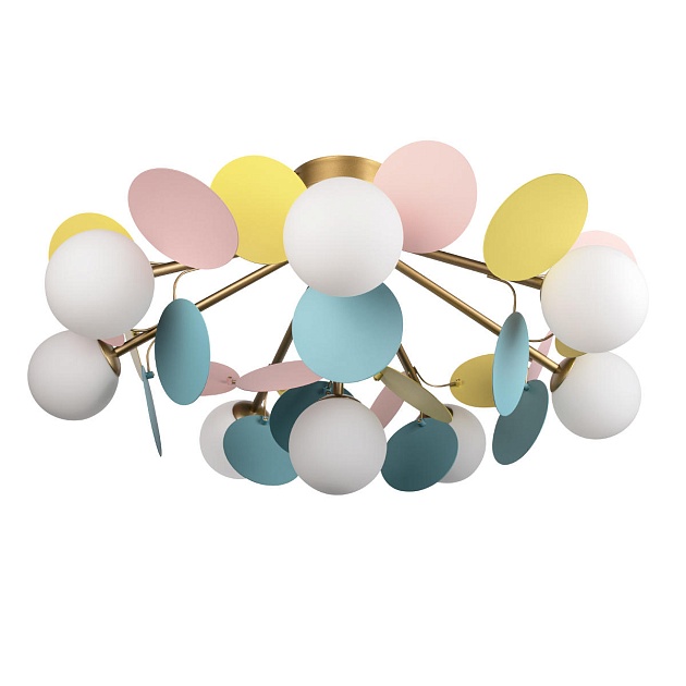 Потолочная люстра Loft IT Matisse 10008/8C Mult Фото № 