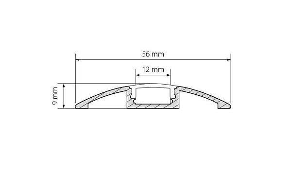 Профиль Arlight ARH-FLAT-2000 ANOD 016149 Фото № 2