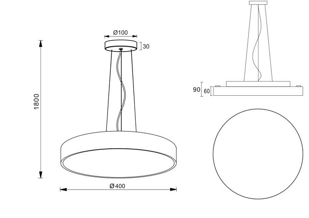 Подвесной светодиодный светильник Deko-Light Menkar 342202 Фото № 2