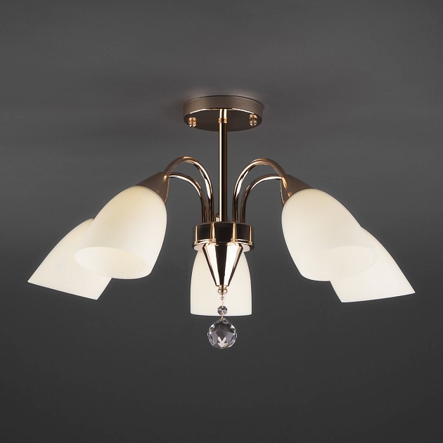 Потолочная люстра Eurosvet 30149/5 золото Фото № 3