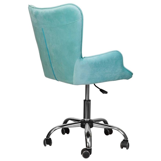 Поворотное кресло AksHome Bella мятный, велюр 64731 Фото № 6