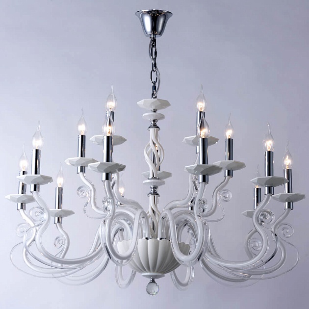 Подвесная люстра Divinare Cigno 8825/03 LM-15 Фото № 5