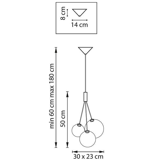 Подвесной светодиодный светильник Lightstar Sferetta 801039 Фото № 8