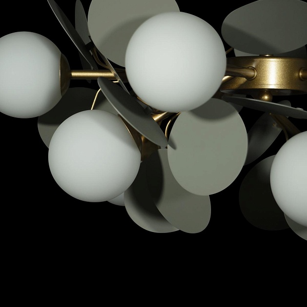 Подвесная люстра Loft IT Matisse 10008/10 Grey изображение 5 Подвесная люстра Loft IT Matisse 10008/10 Grey Фото № 5