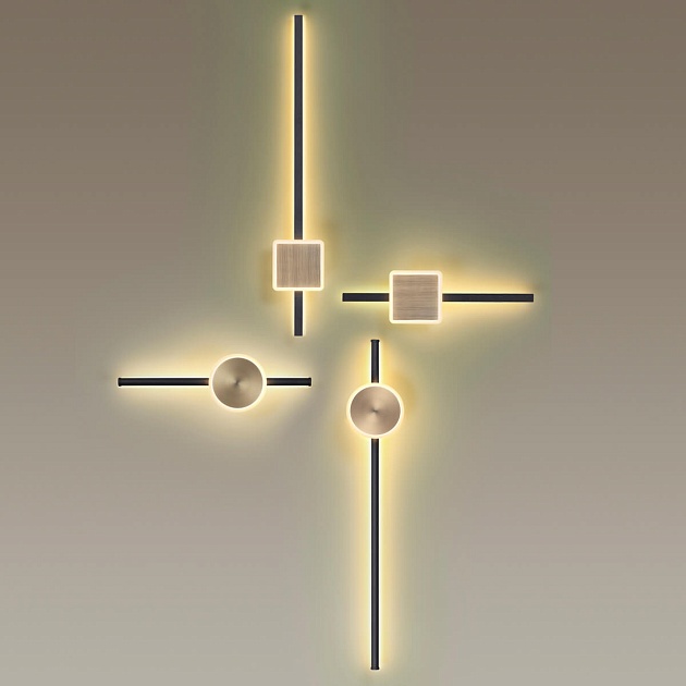 Настенный светодиодный светильник Odeon Light Hightech Stilo 4257/12WL Фото № 5