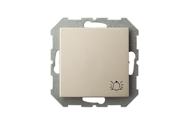 Кнопка звонка Liregus Epsilon шампань 28-306 изображение 5 Кнопка звонка Liregus Epsilon шампань 28-306 Фото № 5