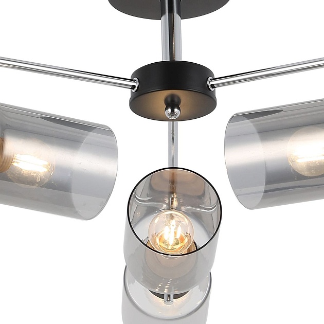 Потолочная люстра Illumico IL8249-6COU-79 BK CR Фото № 3