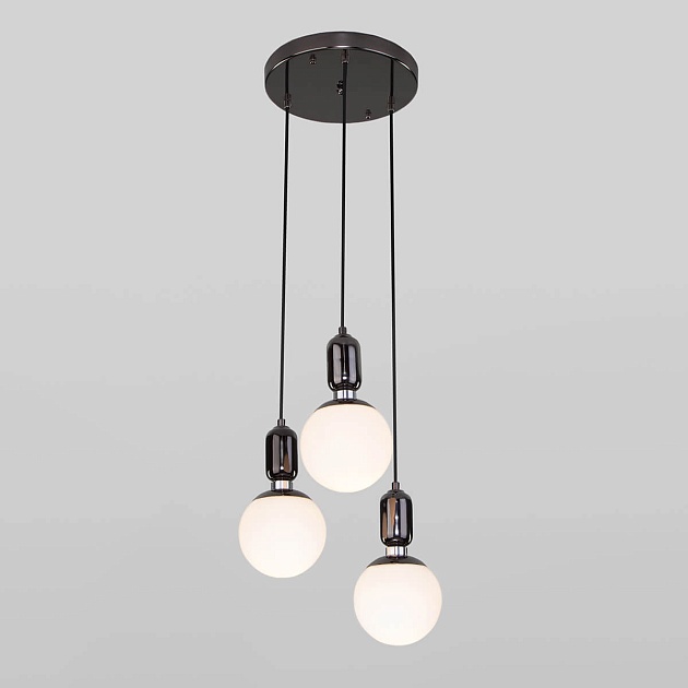 Подвесной светильник Eurosvet 50151/3 черный жемчуг Фото № 