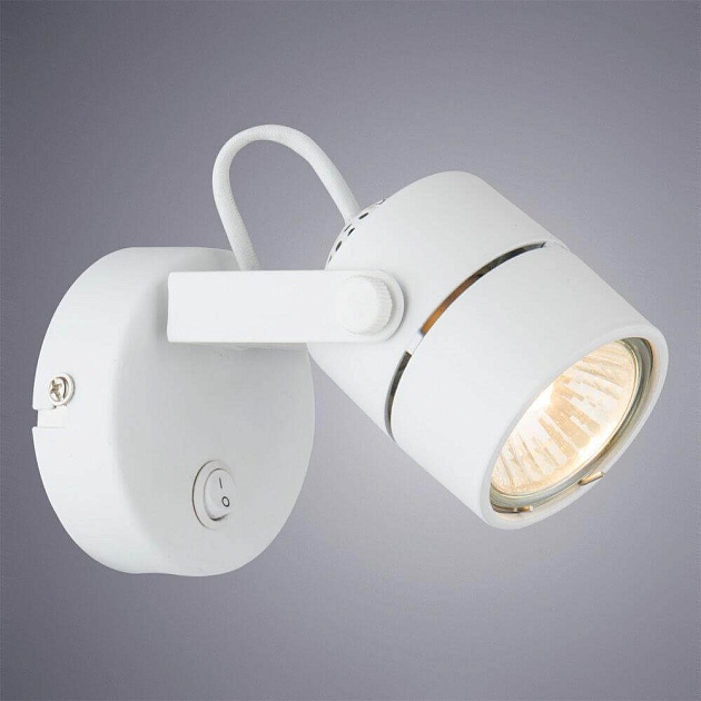 Спот Arte Lamp Lente A1310AP-1WH Фото № 2