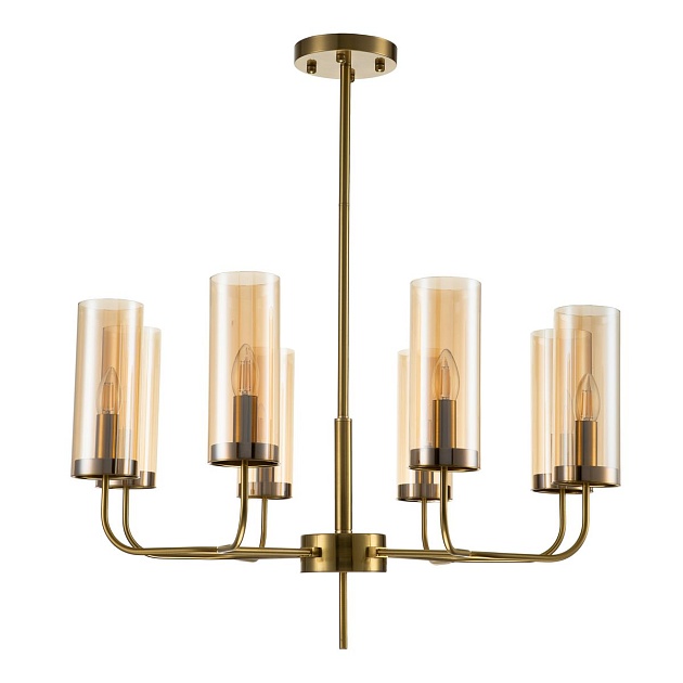 Подвесная люстра Indigo Balletto 13014/8R Brass V000253 Фото № 2