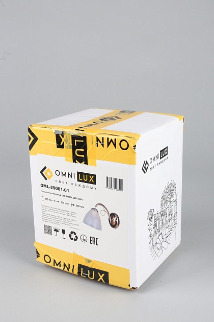 Бра Omnilux Caldiero OML-29001-01 изображение 2 Бра Omnilux Caldiero OML-29001-01 Фото № 2