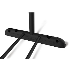 Гардеробная вешалка Sheffilton SHT-WR4340 черный/черный муар/хром лак 4073852101 1