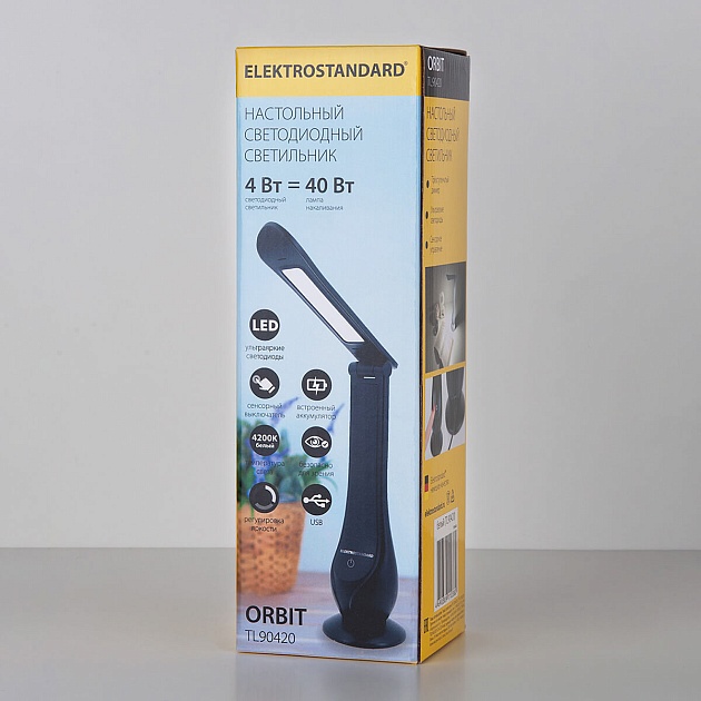 Настольная лампа Elektrostandard TL90420 Orbit золотой a039090 Фото № 2