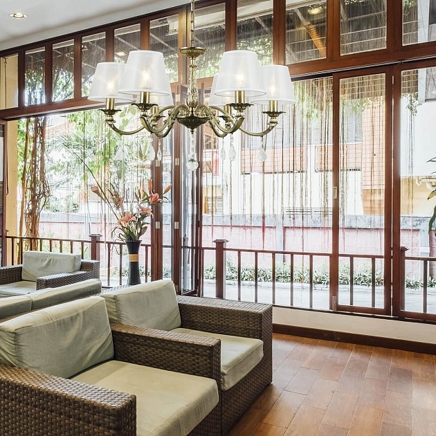 Подвесная люстра Gerhort G11046/6AB WT Фото № 3