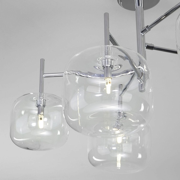 Потолочная люстра Eurosvet Jar 70128/5 хром Фото № 5