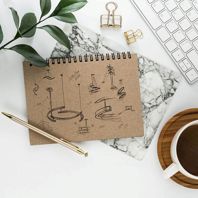 Подвесной светодиодный светильник Maytoni Line MOD054PL-L52B4K Фото № 2