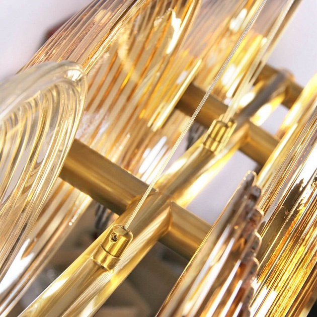 Подвесной светодиодный светильник Favourite Whirlpool 4571-10P изображение 4 Подвесной светодиодный светильник Favourite Whirlpool 4571-10P Фото № 4