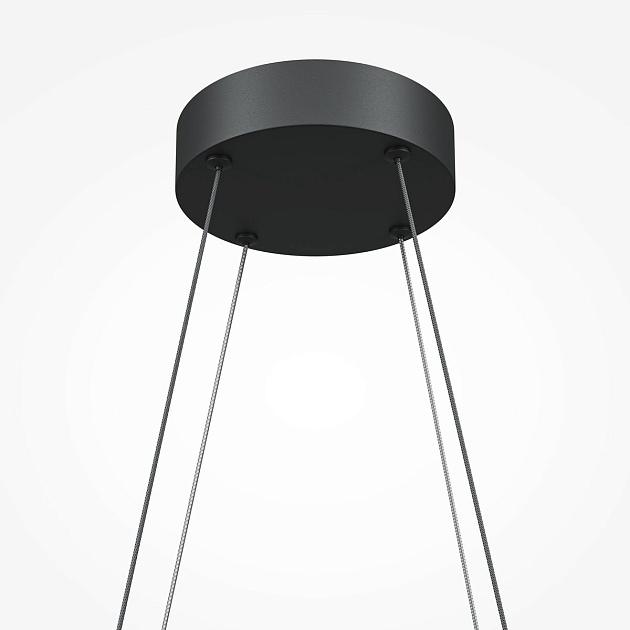 Подвесной светодиодный светильник Maytoni Halo MOD244PL-L50BK Фото № 2