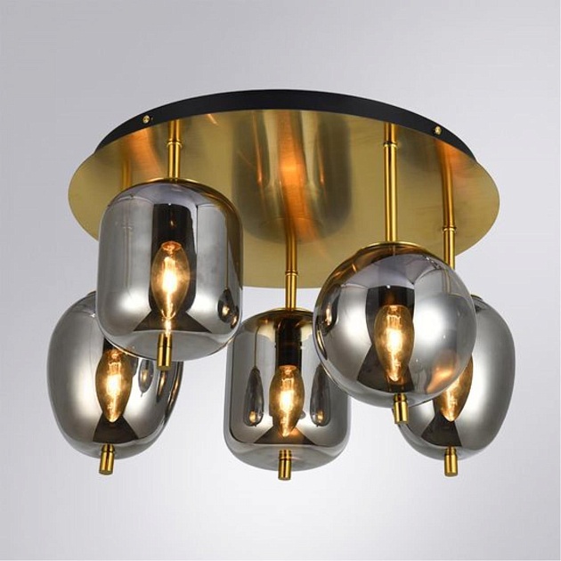 Потолочная люстра Arte Lamp Freddie A2231PL-5PB Фото № 3