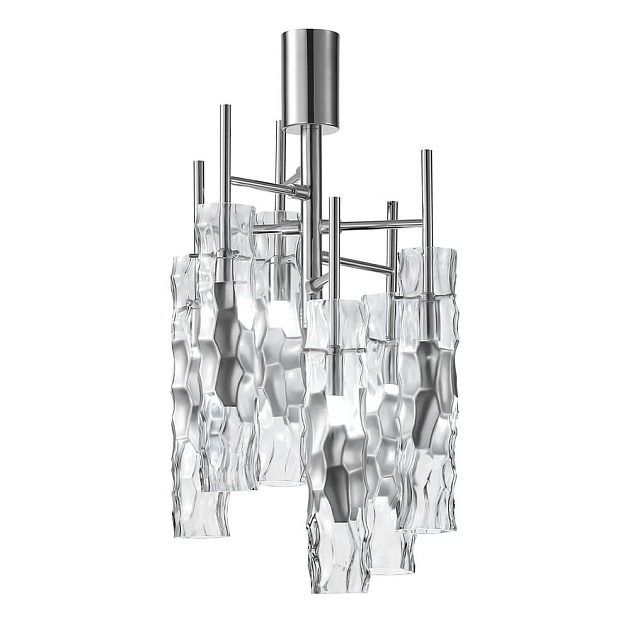 Подвесная люстра Crystal Lux Primavera PL6 Chrome Фото № 
