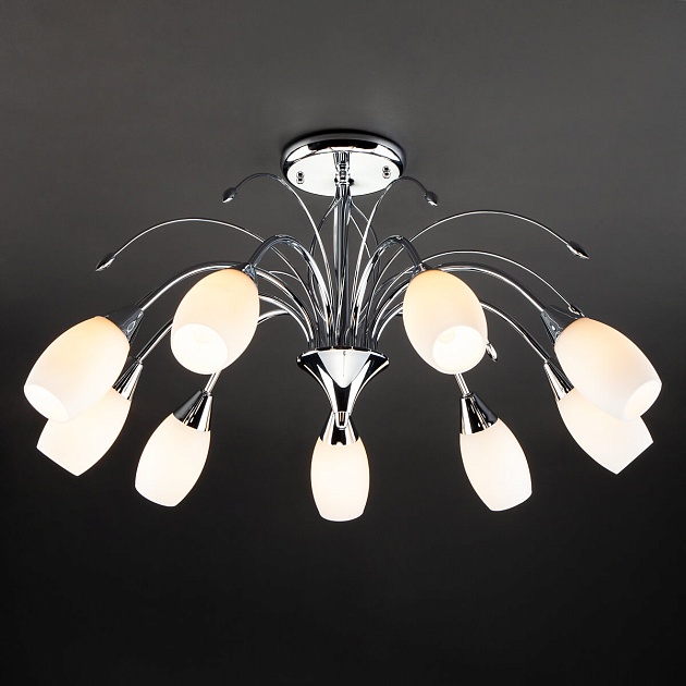 Потолочная люстра Eurosvet 22080/9 хром Фото № 3