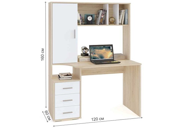 Компьютерный стол Woodville КСТ-16 287123 изображение 7 Компьютерный стол Woodville КСТ-16 287123 Фото № 7