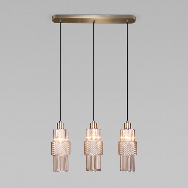 Подвесной светильник Eurosvet Soho 50209/3 бронза Фото № 