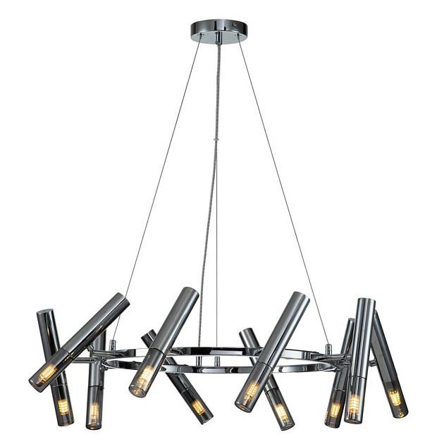 Подвесная люстра Indigo Sigaro 13006/10P Chrome V000235 Фото № 