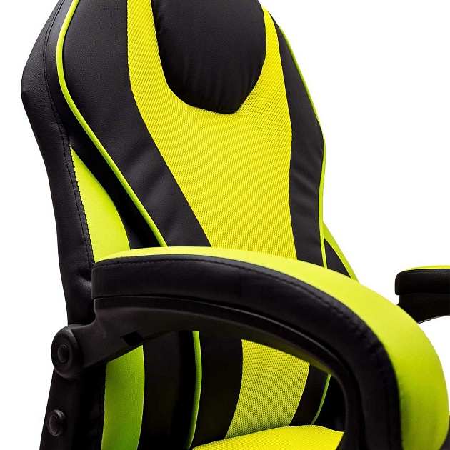 Игровое кресло AksHome Forsage зеленый, экокожа 73356 изображение 7 Игровое кресло AksHome Forsage зеленый, экокожа 73356 Фото № 7