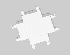 Коннектор X-образный Ambrella light Track System Magnetic Ultra Slim GV1124 1