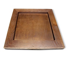 Кухонный стол Sheffilton SHT-TU2-1/ТT7 60/60 ДУБ/керамика черный муар/браш.коричневый/песочный 3897737901 3