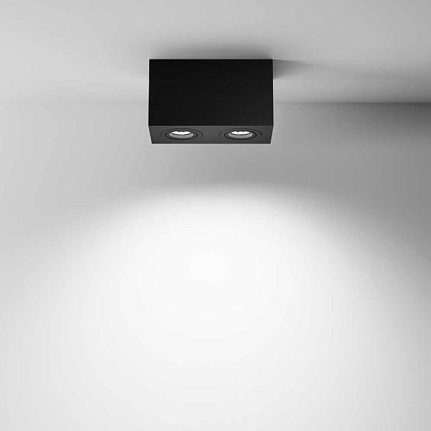 Потолочный светильник Maytoni Technical Atom C017CL-02B изображение 6 Потолочный светильник Maytoni Technical Atom C017CL-02B Фото № 6